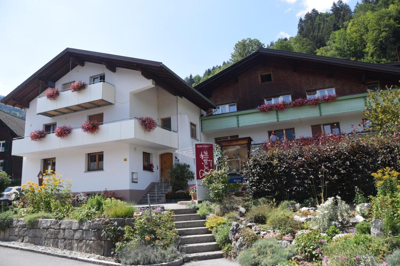 Hotel Garni Brigitte Bürserberg Eksteriør bilde