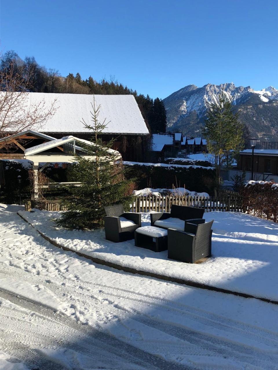Hotel Garni Brigitte Bürserberg Eksteriør bilde